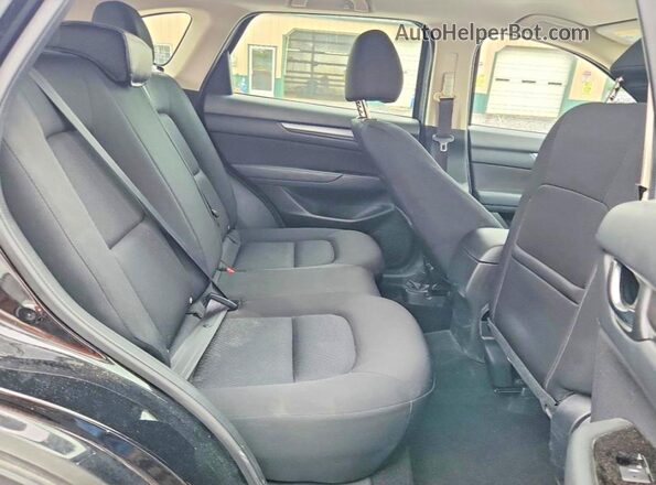 JM3KFABMXL0741071 2020 MAZDA CX-5 Black უკანა სავარძლების ხედი