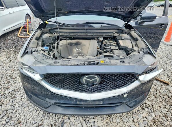 JM3KFABMXL0741071 2020 MAZDA CX-5 Black უკანა სალონის ხედი