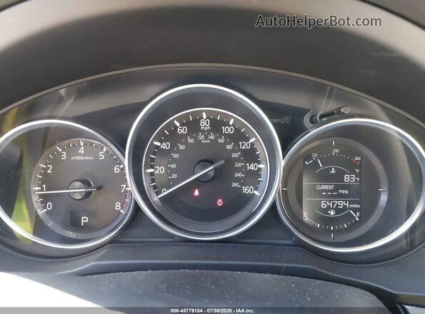 JM3KFACL0H0198164 2017 MAZDA CX-5 White Vista de los asientos traseros