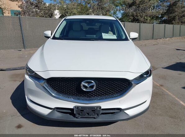 JM3KFACL0H0198164 2017 MAZDA CX-5 White Vista del cuadro de instrumentos