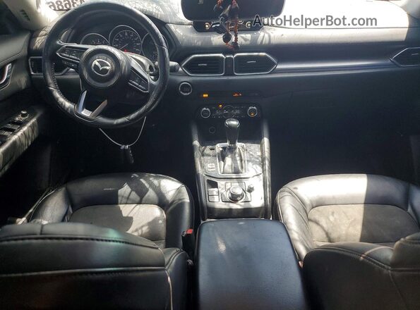 JM3KFACL2H0106584 2017 MAZDA CX-5 Silver Вид панелі приладів