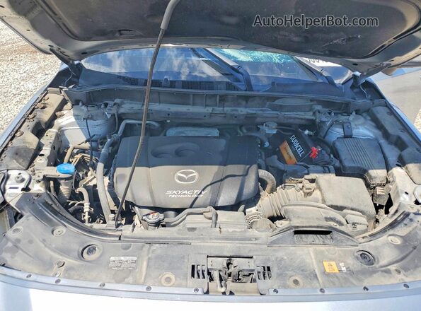 JM3KFACL2H0106584 2017 MAZDA CX-5 Silver Вид підкапотного простору