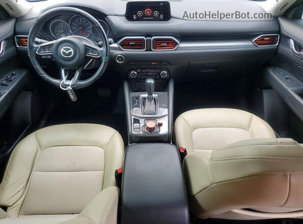 JM3KFACL2H0189384 2017 MAZDA CX-5 Charcoal Вид панелі приладів