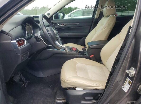 JM3KFACL2H0189384 2017 MAZDA CX-5 Charcoal Вид салону спереду