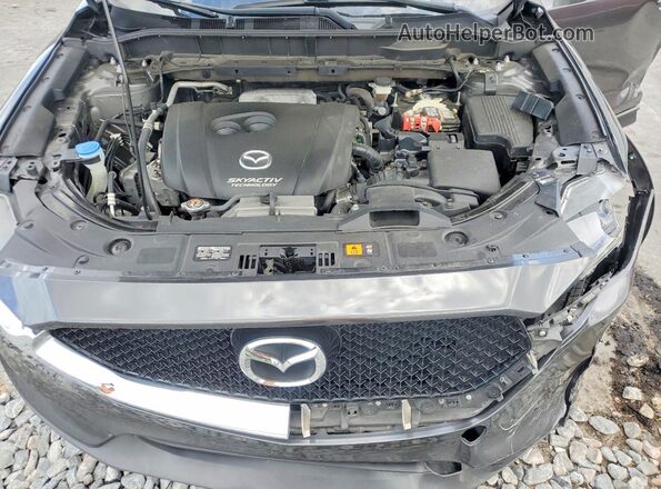 JM3KFACL2H0189384 2017 MAZDA CX-5 Charcoal Вид задньої частини салону