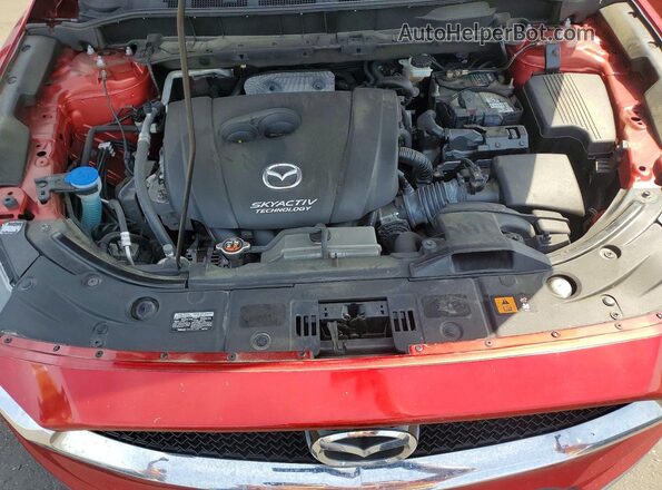 JM3KFACL5H0174409 2017 MAZDA CX-5 Red Widok komory silnika