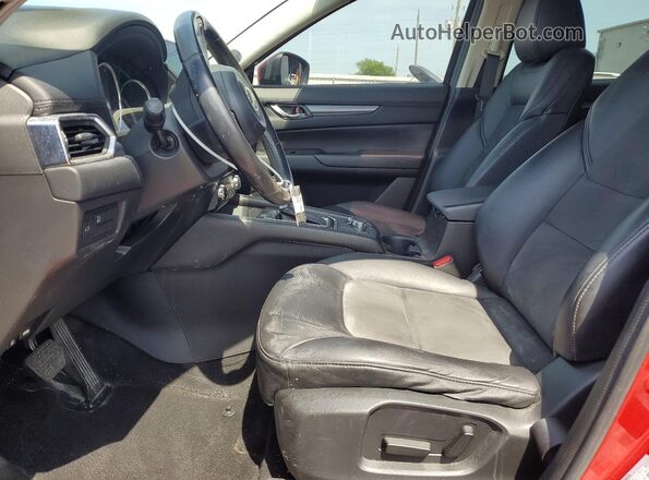 JM3KFACL5H0174409 2017 MAZDA CX-5 Red Widok wnętrza z przodu