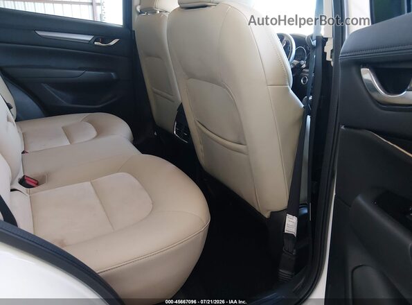 JM3KFACL5H0187810 2017 MAZDA CX-5 White VIN კოდის სტიკერის ხედი