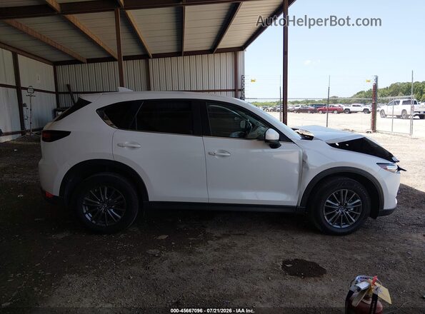 JM3KFACL5H0187810 2017 MAZDA CX-5 White უკანა სალონის ხედი