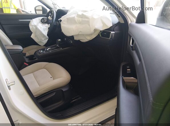 JM3KFACL5H0187810 2017 MAZDA CX-5 White წინა სალონის ხედი