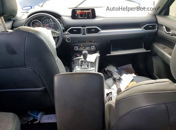 JM3KFACL5H0190898 2017 MAZDA CX-5 Blue Widok deski rozdzielczej