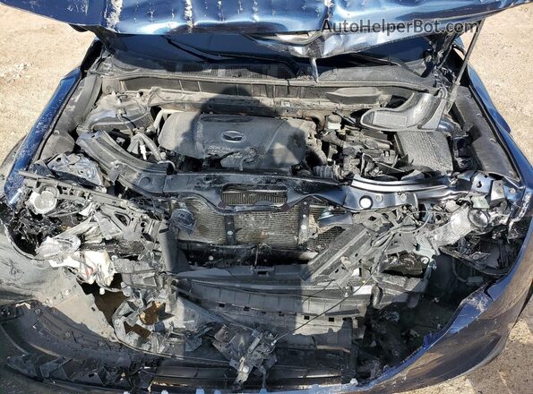 JM3KFACL5H0190898 2017 MAZDA CX-5 Blue Widok komory silnika