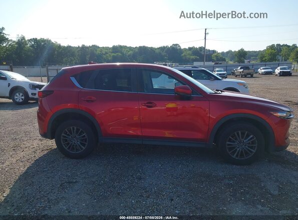 JM3KFACL5H0213497 2017 MAZDA CX-5 Maroon უკანა სალონის ხედი