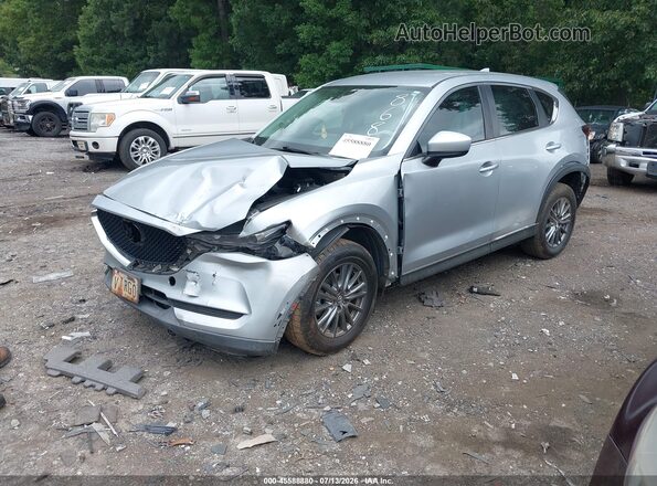 JM3KFACL5H0218683 2017 MAZDA CX-5 Серебряный Передняя левая четверть