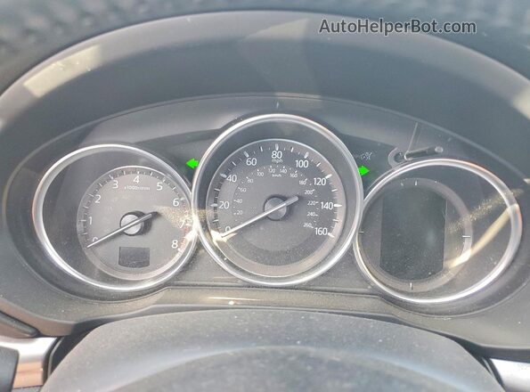JM3KFACL6H0153164 2017 MAZDA CX-5 Black Instrument cluster view