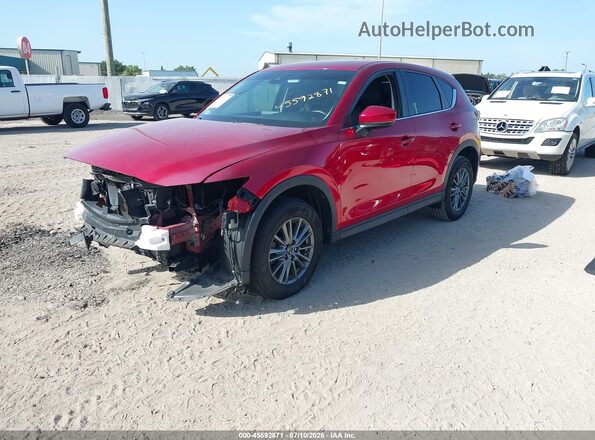 JM3KFACL6H0174760 2017 MAZDA CX-5 Red Przód lewy