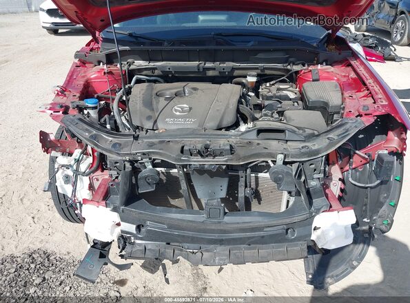 JM3KFACL6H0174760 2017 MAZDA CX-5 Red Widok z tyłu