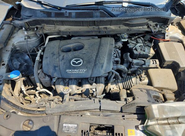 JM3KFACL7H0136535 2017 MAZDA CX-5 Black ძრავის განყოფილების ხედი