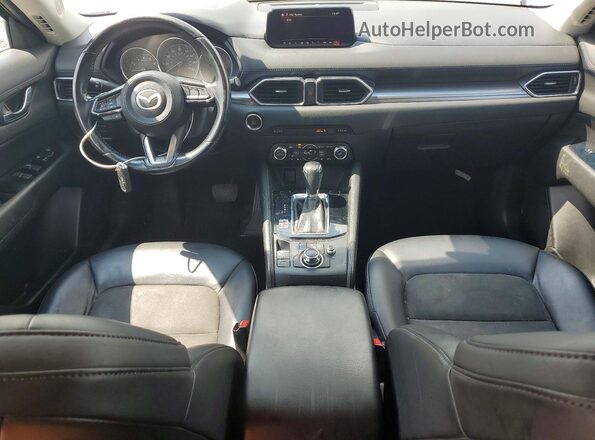 JM3KFACL7H0154629 2017 MAZDA CX-5 Silver Вид панелі приладів