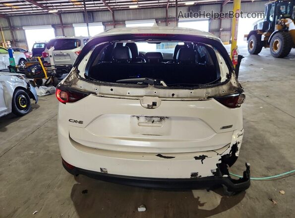 JM3KFACL7H0157725 2017 MAZDA CX-5 White Rear view