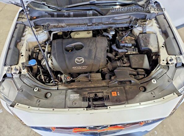 JM3KFACL7H0157725 2017 MAZDA CX-5 White Engine compartment view
