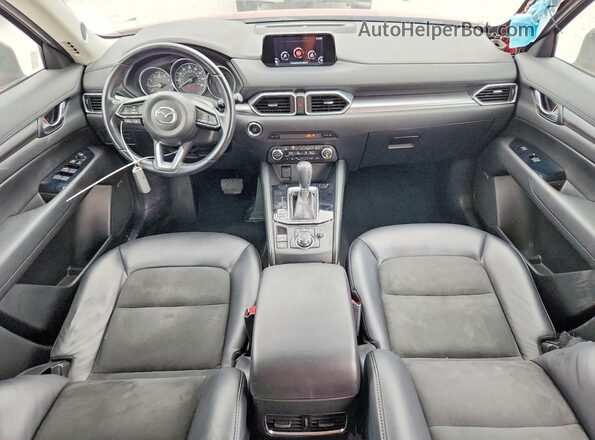JM3KFACL7H0214280 2017 MAZDA CX-5 Red Առջևի վահանակի տեսք