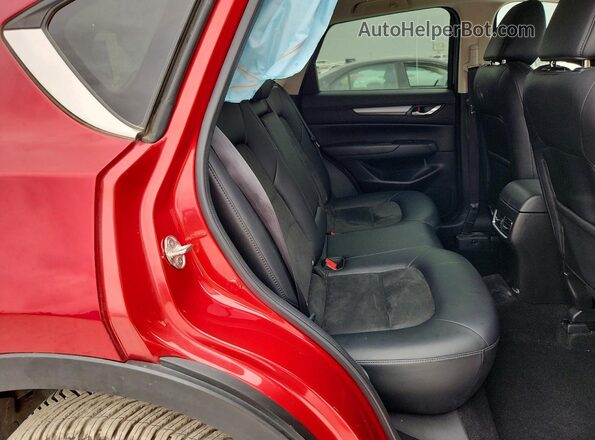 JM3KFACL7H0214280 2017 MAZDA CX-5 Red Սալոնի հետևի տեսք