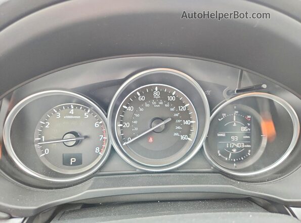 JM3KFACL7H0214280 2017 MAZDA CX-5 Red Սարքավորումների վահանակի տեսք