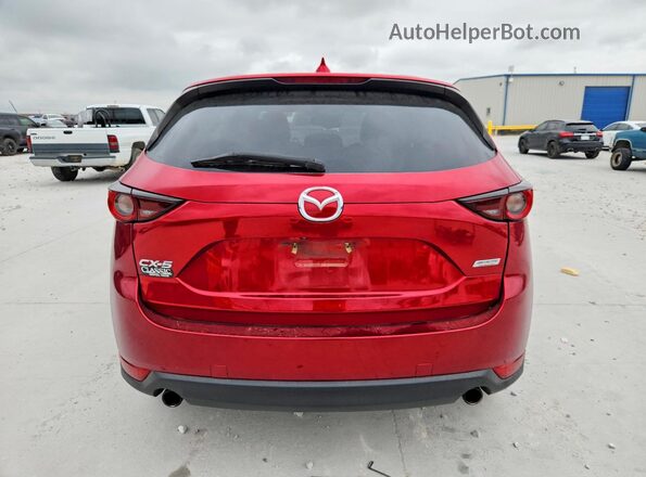 JM3KFACL7H0214280 2017 MAZDA CX-5 Red Հետևի տեսք
