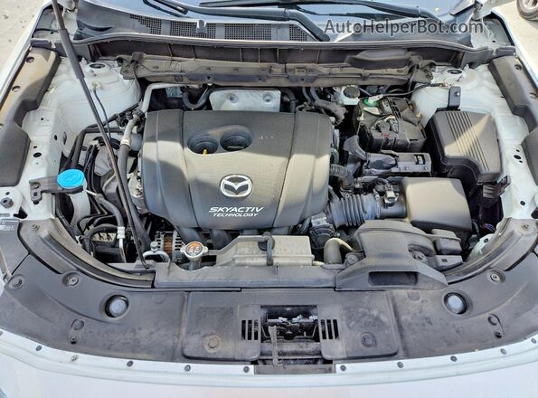 JM3KFACL8H0207144 2017 MAZDA CX-5 White Вид підкапотного простору
