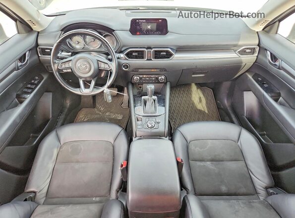 JM3KFACL8H0207144 2017 MAZDA CX-5 White Вид панелі приладів