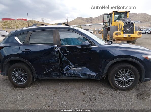 JM3KFACL9H0119364 2017 MAZDA CX-5 Синий Вид задней части салона