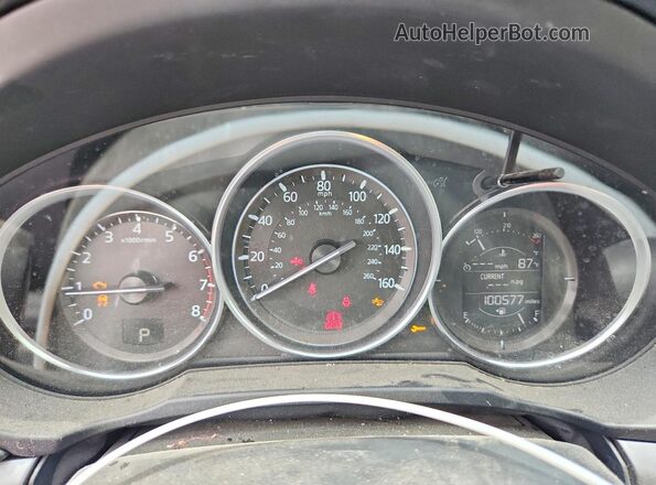 JM3KFACL9H0196056 2017 MAZDA CX-5 Black Vista del cuadro de instrumentos