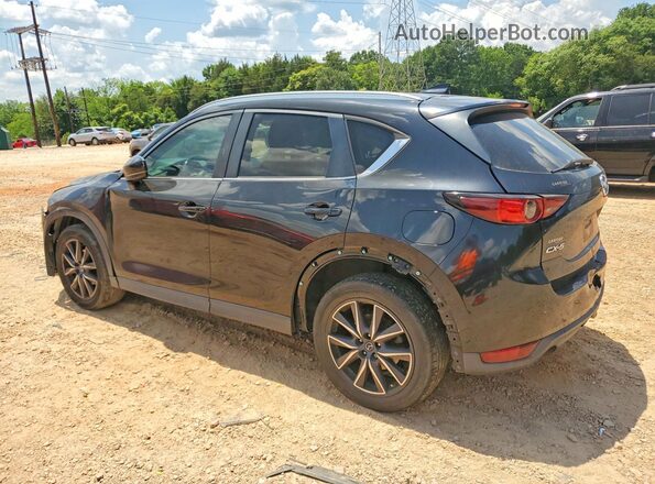 JM3KFACM0J1378284 2018 MAZDA CX-5 Black Trasero izquierdo