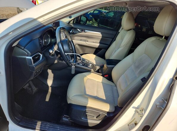 JM3KFACM0J1460161 2018 MAZDA CX-5 White Vista interior delantera