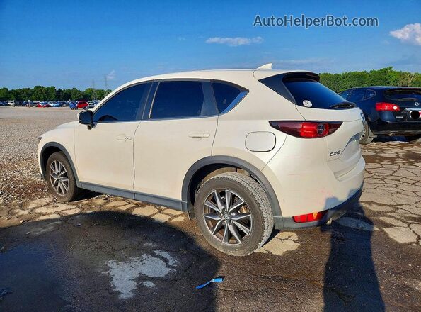 JM3KFACM0J1460161 2018 MAZDA CX-5 White Trasero izquierdo