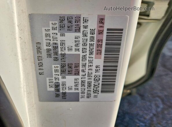 JM3KFACM0J1460161 2018 MAZDA CX-5 White Vista del compartimento del motor