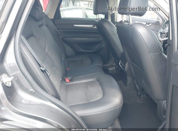 JM3KFACM0K0654048 2019 MAZDA CX-5 Gray Widok naklejki z numerem VIN