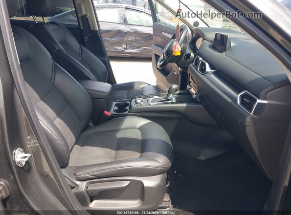 JM3KFACM0K0654048 2019 MAZDA CX-5 Gray Widok wnętrza z przodu