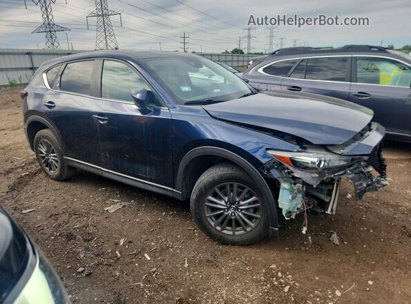 JM3KFACM0K1530016 2019 MAZDA CX-5 Blue Передня права чверть