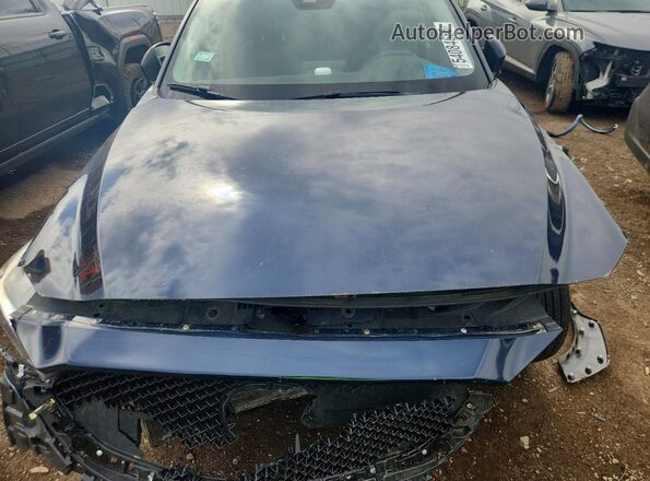 JM3KFACM0K1530016 2019 MAZDA CX-5 Blue Вид задньої частини салону
