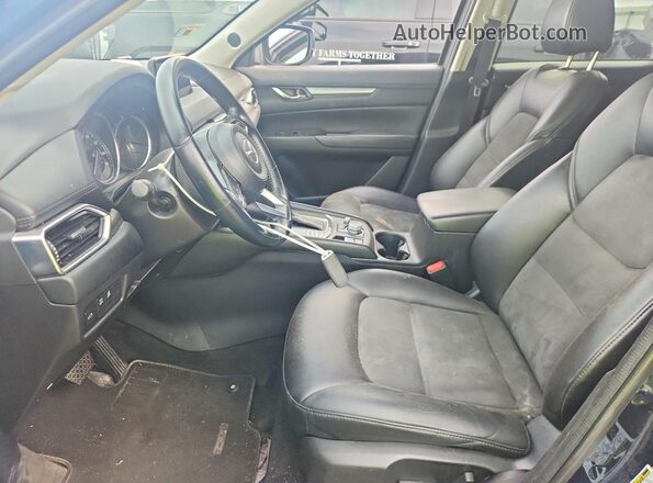 JM3KFACM0K1530016 2019 MAZDA CX-5 Blue Вид салону спереду