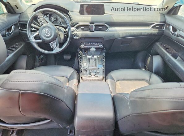 JM3KFACM0L1837767 2020 MAZDA CX-5 Gray Dashboard view