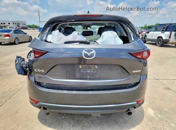 JM3KFACM0L1837767 2020 MAZDA CX-5 Gray Rear view