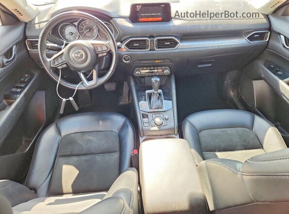 JM3KFACM1K1569486 2019 MAZDA CX-5 Silver Dashboard view