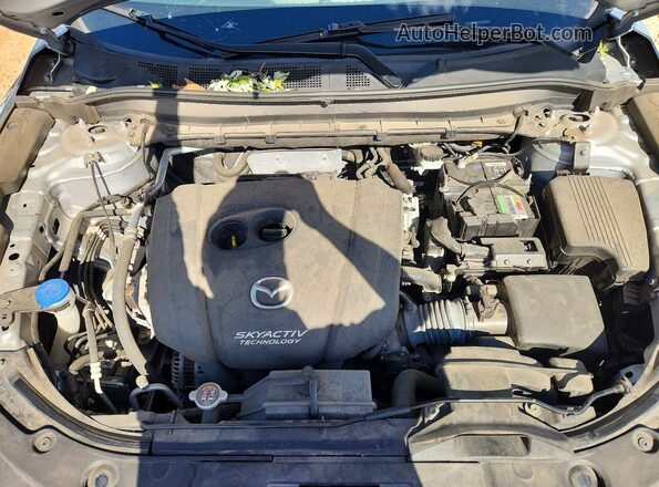 JM3KFACM1K1569486 2019 MAZDA CX-5 Silver Engine compartment view