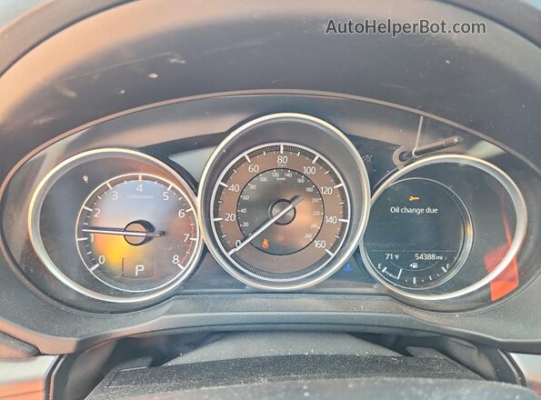 JM3KFACM1K1569486 2019 MAZDA CX-5 Silver Instrument cluster view
