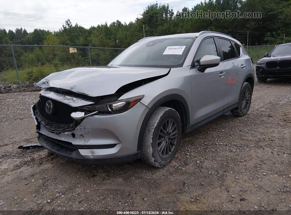 JM3KFACM1K1583839 2019 MAZDA CX-5 Серебряный Передняя левая четверть
