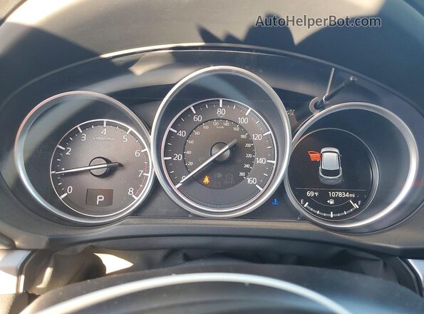 JM3KFACM2J0416524 2018 MAZDA CX-5 Black Vista del cuadro de instrumentos