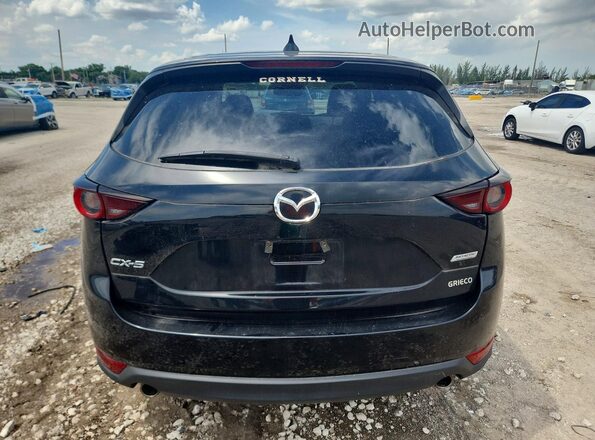 JM3KFACM2J1413231 2018 MAZDA CX-5 Black Հետևի տեսք